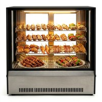 Vitrine chauffante électrique commerciale pour comptoir, pour aliments chauds, boulangerie, restaurant, buffet, armoire de maintien au chaud