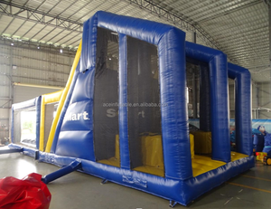 Khổng lồ lớn Mega nhà bị trả lại 5K chạy sự kiện bouncy nhảy lâu đài ngoài trời Inflatable Insane 5K chạy khóa học trở ngại - Product Image 6