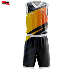 Uniforme de baloncesto de fabricante profesional de alta calidad Servicio OEM Secado rápido Nuevo uniforme de baloncesto sostenible transpirable - Product Image 3