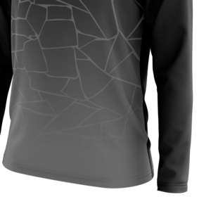 T-shirt oversize à manches longues pour homme, 100 % coton épais, personnalisable avec logo et impression par sublimation, pas cher - Product Image 6