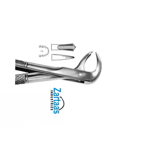 Pinzas de extracción de acero inoxidable de alta calidad, 99 1/2 molares inferiores, herramienta de cirugía Oral Dental quirúrgica - Product Image 6