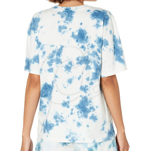 Camisetas ligeras con estampado de tinte de corbata para mujer, camisetas profesionales para mujer, camisetas transpirables para mujer - Product Image 3