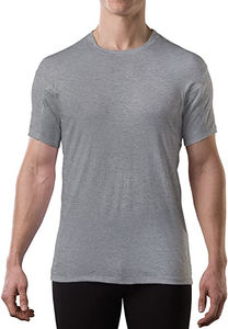 เสื้อยืดคอกลมผู้ชายแบบสั่งทำ OEM ผ้า Worsted คุณภาพสูง ผ้าฝ้าย 100% ทรงหลวม น้ำหนัก 180 กรัม ระบายอากาศได้ดี ขายส่ง - Product Image 6