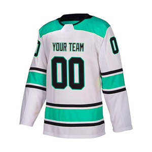 Maillot de hockey 100% polyester pour équipe masculine Nom de l'équipe Maillot de hockey sur glace pas cher Manches longues Meilleure qualité Broderie Maillot de hockey sur glace - Product Image 3