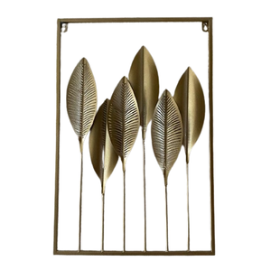 Magnifique décoration murale en feuille de métal doré pour salon et chambre à coucher salle d'étude décoration murale pour la maison au prix de gros meilleure qualité - Product Image 3