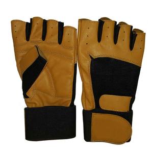 ถุงมือออกกำลังกายหนังทนทานสไตล์ใหม่สำหรับยิมและกีฬากลางแจ้งโลโก้ตามสั่ง - Product Image 1