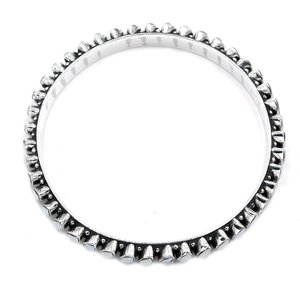 กำไลข้อมือไข่มุกน้ำจืดเงินสเตอร์ลิงทำด้วยมือเครื่องประดับเงินคุณภาพดีกำไลข้อมือของขวัญขนาด2-6ชิ้น925 - Product Image 2