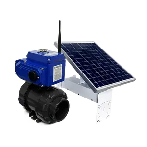 5Inch Zonneklep Controller Automatische Irrigatie Voor Landbouw Kas Intelligente Magneetventiel Controller