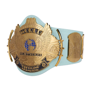Ceinture de championnat de lutte mondiale des poids lourds unisexe Ronpex International personnalisée, plaquée or, laiton et cuir, 5 kg - Product Image 3