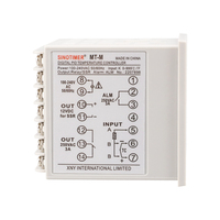 Régulateur de température numérique MT-M SINOTIMER-Panneau 72x72mm, entrée K/E/J/N, double sortie, double affichage 100-240VAC