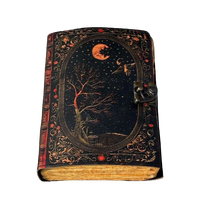Carnet en cuir fait main style gothique Grimoire Serpent, Vintage, Sorcellerie, Cahier des Ombres, Cadeau pour Hommes, Style Animal, Fête des Mères
