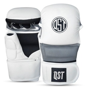 Nouvel Arrivage championnat Arts Martiaux Sportswear MMA Gants Haute Qualité En Cuir Matériel Unisexe Taille MMA Sparring Gant - Product Image 1