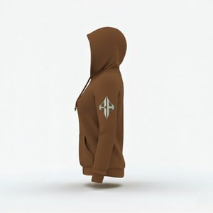 Sudadera con Capucha Personalizada de Primera Calidad para Mujer, 100% Algodón, Felpa, 300g, Secado Rápido, Transpirable, Informal de Invierno - Product Image 2