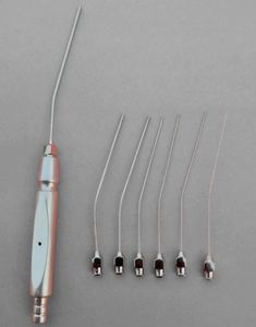 หลอดดูดสำหรับการผ่าตัดกระดูกหูแบบ ENT Tympanoplasty พร้อมด้ามจับแบบ Luer Lock ผลิตจากเหล็กกล้าไร้สนิมเยอรมัน ใช้งานได้ซ้ำได้ ระดับ Class II สำหรับการผ่าตัดจมูกและหู - Product Image 4