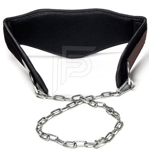 Cinturones de inmersión de neopreno de alta calidad Unisex con cadena de algodón Logotipo personalizado para Fitness Levantamiento de pesas Gimnasio Entrenamiento y soporte de espalda - Product Image 3