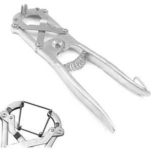 Grand applicateur d'anneaux en caoutchouc pour émasculateur, forceps de castration vétérinaire réutilisables, corps en aluminium pour vétérinaires professionnels - Product Image 2