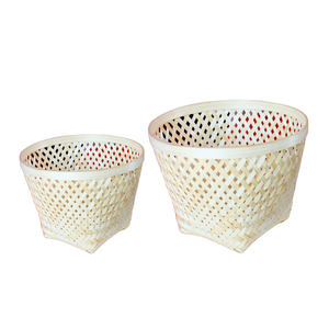 Producto superior, ordene naturalmente con hermosas cestas de almacenamiento de bambú exportadas desde Vietnam con alta calidad - Product Image 1