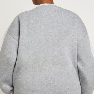 Sudadera de Color Sólido para Mujer, Ajuste Cómodo, Acabado Limpio, Diseño de Mangas Largas para Invierno con Cuello Redondo, Diseño 2026 - Product Image 5