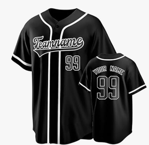 Maillots de baseball respirants confortables personnalisés noms et numéros personnalisés pour les ligues de fans d'équipes sportives - Product Image 3