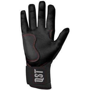 Guantes de Bateo de Cricket y Softbol para Adultos, Económicos, al por Mayor, Ecológicos, Ligeros, con Soporte para la Muñeca, de Poliéster/Algodón, con Cierre de Gancho - Product Image 3