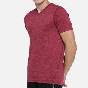 Top tendance Logo personnalisé imprimé hommes Fitness T-Shirts 100% coton conception solide impression par sublimation nouveaux vêtements de Fitness - Product Image 3