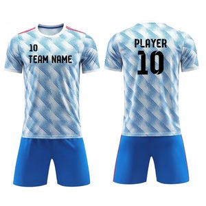 Nuevo estilo de entrenamiento de fútbol Jersey uniforme logotipo personalizado hombres ropa mejor calidad ropa deportiva uniformes de fútbol - Product Image 3