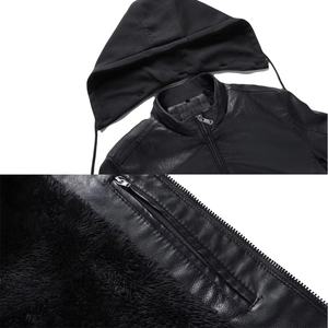 \ Chaqueta cortavientos para hombre, chaqueta cálida de otoño para hombre, abrigos impermeables con cremallera, chaqueta desmontable para exteriores - Product Image 3