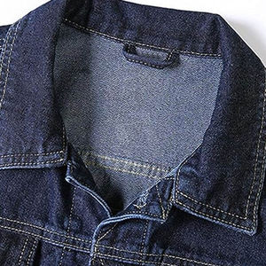เสื้อกั๊กยีนส์ผู้ชาย ระบายอากาศได้ดี ออกแบบตามสั่ง OEM ผ้าฝ้ายสำหรับฤดูใบไม้ร่วง ไซส์ใหญ่ สไตล์สตรีทแวร์ สำหรับขี่มอเตอร์ไซค์ ป้องกันการหดตัว - Product Image 2