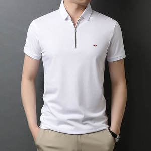 Polo liso informal de golf con logotipo personalizado de alta calidad al por mayor, Polo profesional recién llegado para hombre - Product Image 2