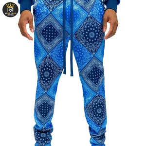 Logo personnalisé de marque Survêtements de sport à sublimation pour hommes Ensemble de deux pièces pour vêtements de jogging d'entraînement Survêtement sublimé pour hommes - Product Image 6