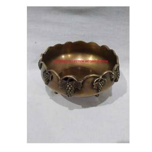 Cuenco de diseño personalizado de metal en relieve Antiqui, superventas y cuenco de Chocolate de alta calidad gratis - Product Image 1