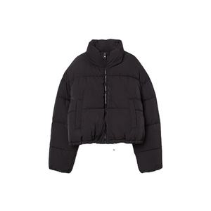 Veste bouffante courte en tissu doux à la mode de conception personnalisée Vêtements d'hiver Vestes de couleur personnalisée Femmes bouffantes 2026 - Product Image 1