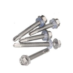 Tornillos autoperforantes de acero inoxidable del fabricante de Vietnam Sujetadores de acero al carbono Acabado de óxido negro Cabeza ovalada Pulgadas métricas - Product Image 6