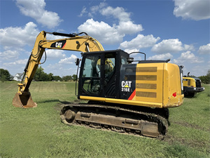 Excavadora de Orugas Diésel Caterpillar 316EL Usada del 2015 con Pluma Larga, Potente Motor Japonés, Caja de Cambios PLC y Bomba - Buen Precio - Product Image 2