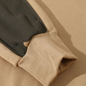 Sudaderas informales sólidas clásicas de invierno para hombre, ropa deportiva transpirable ligera mezclada de algodón de lana para exteriores y Fitness - Product Image 5