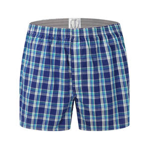 Calzoncillos bóxer de algodón suave para hombre, cintura elástica, ajuste cómodo para dormir, deportes, gimnasio y uso diario - Product Image 2