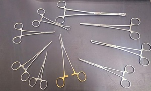 Portaagujas Kilner, acero inoxidable, tamaño estándar, acabado superficial pulido, nuevo instrumento quirúrgico Ent Manual - Product Image 3