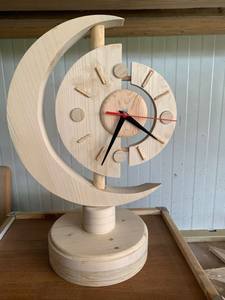 BAMBOO CUSTOMIZED WOODEN WALL <b>CLOCK</b> FOR ELEGANT HOME DECOR MODERN Bamboo Body with Natural Rosh for Wedding Occasions - Product Image 6