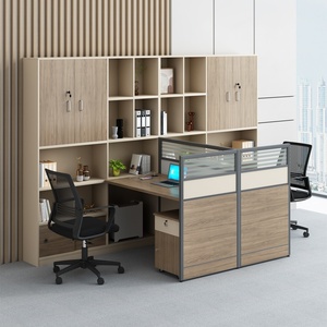 Estación de Trabajo Moderna y Flexible de Madera para Oficina, Escritorio Modular Extensible para Centro de Llamadas, Escritorio Ejecutivo Largo para Personal de Hotel de Lujo - Product Image 5