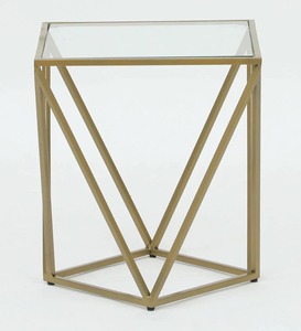 Table décorative Fournitures de meubles modernes Tables de luxe Décoration de chambre Intérieur Accessoires de maison Table de meubles Artisanat en métal - Product Image 1