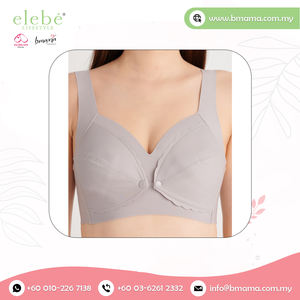 Best Ladies Seamless Nursing <b>Bra</b> Lace Decoration Sexy <b>Front</b>-Button Style Breathable Wire-Free Solid for Daily Adult Breast Care - Product Image 3
