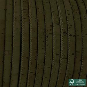 Round cork cord green superior - Product Image 4