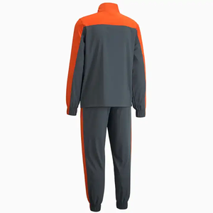 Ensemble de survêtement streetwear pour homme en polyester de haute qualité, personnalisable avec logo OEM, respirant, coupe-vent et léger pour le jogging - Product Image 3