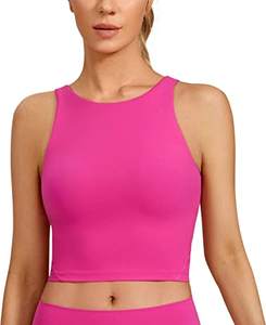 Soutien-gorge de sport personnalisé OEM pour femmes, vente en gros, pas cher, soutien-gorge rembourré de Yoga, débardeurs courts, Gym, usine - Product Image 6