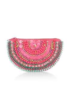 Venta al por mayor Cinco De Mayo Festival con cuentas monedero indio bordado a mano Mini bolso con cremallera accesorio de moda costura - Product Image 6