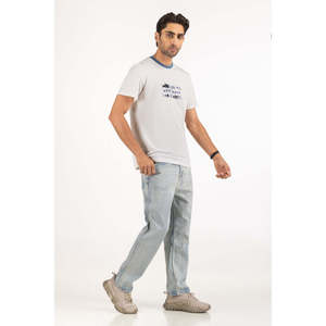 Camiseta Deportiva Holgada 100% Algodón MN-TS-SS25-053, Tela Jersey de 240g, 300gsm, Camisetas Estampadas Sólidas, Impresión por Serigrafía - Product Image 4