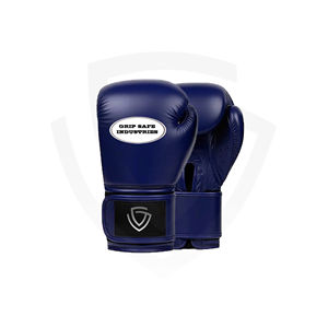 Guantes de Boxeo de Cuero Vacuno Personalizados con Cierre de Cordones, Absorción de Humedad, Colores Personalizables, Logotipo para Muñeca, Alta Calidad - Product Image 1