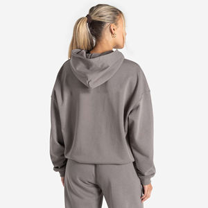 Nouveauté : Sweat-shirts pour femmes en polyester/coton de haute qualité, design personnalisé, vêtements décontractés d'hiver, respirants, doublés, à capuche courte - Product Image 5