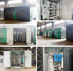 Fabricant d'usines industrielles d'azote Générateur d'azote à membrane PSA Unité de séparation d'air ASU à vendre - Product Image 6