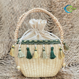 Sac à main de qualité supérieure bohème en jacinthe d'eau élégant et écologique pour l'été dames sac pour femmes sacs à main pour femmes sacs à main - Product Image 6